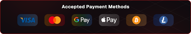 Accepted Payment Methods